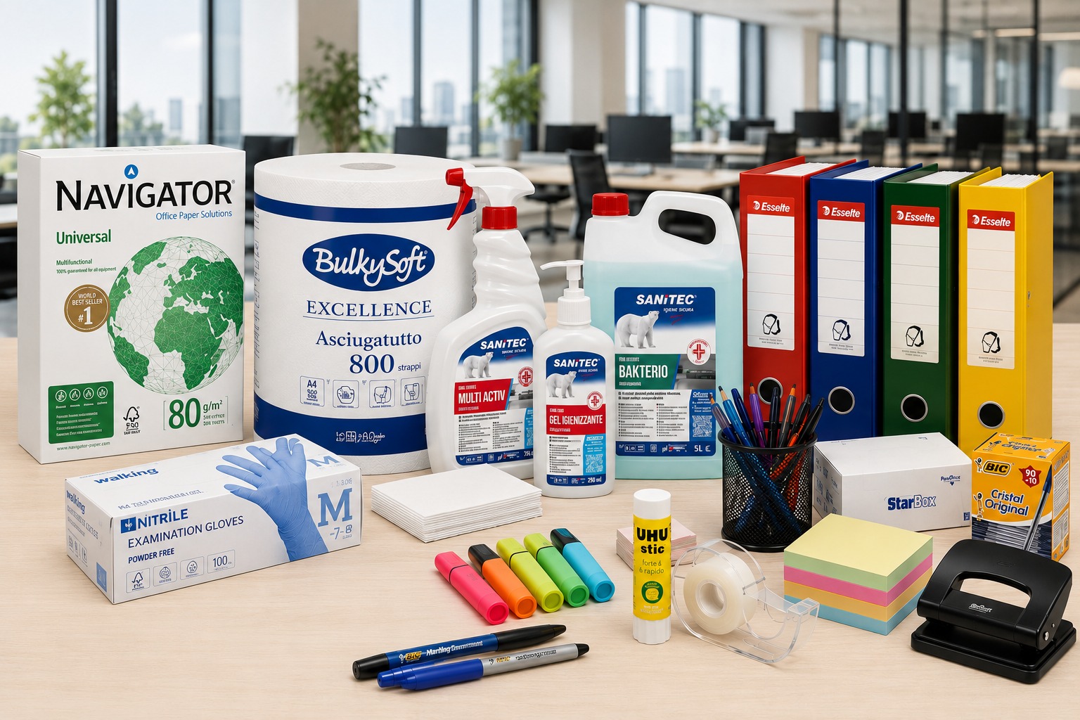 Igiene, Monouso e Forniture Ufficio